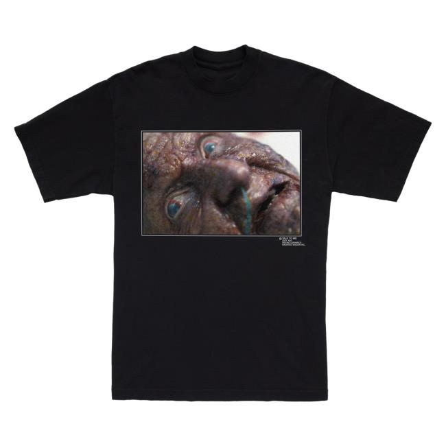 Official A24 Merch Store Online Ceramics X Talk To Me Grip Of Evil Popover Shirt Black A24 Shop