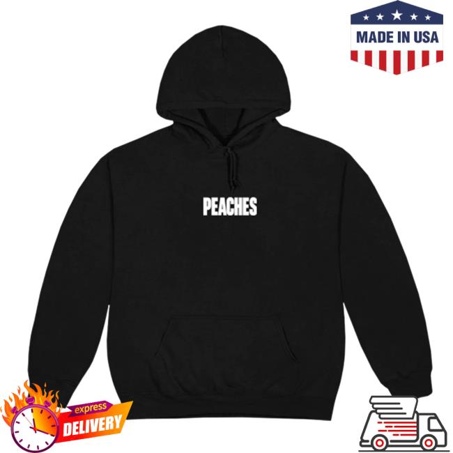 Official Justin Bieber Merch Peaches Hoodie Tee Shirt