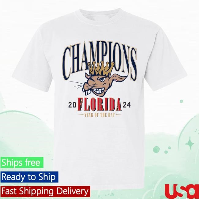 Barstool Sports Shop Merch FL Rat Champions Shirt New