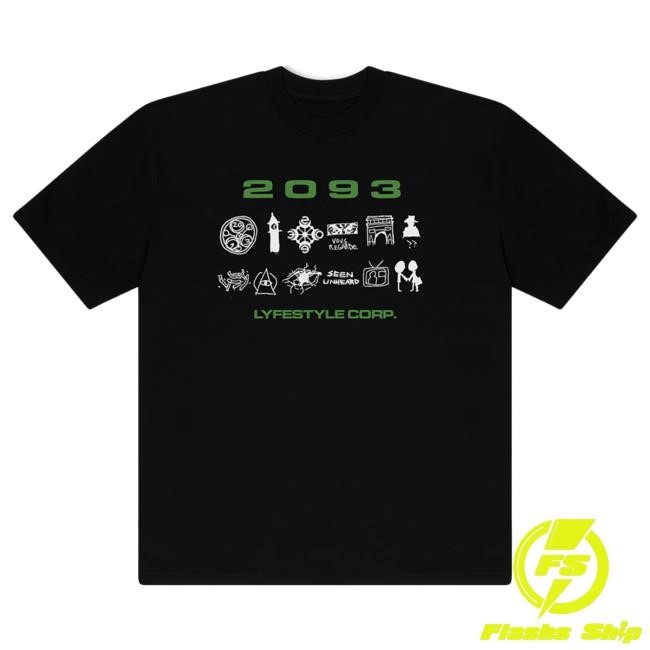 Official Complex Merch Store Yeat Lyfestyle Corp Logo Top Shirt