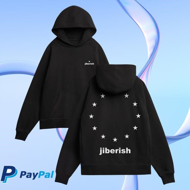 Jiberish Heavyweight Constellation Pine Hoodie — scene-ready merch