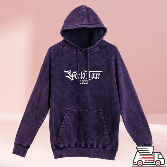 Official Maluma Clothing Store Shop Merch Don Juan Purple Acid Wash Pullover Sweatshirt