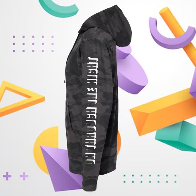 Official Def Leppard Merch On Through The Night Camo Hood
