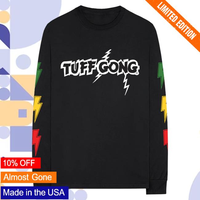 Official Bob Marley Merch Store Shop Bob Marley BOLT TGC Long Sleeve Top Shirt