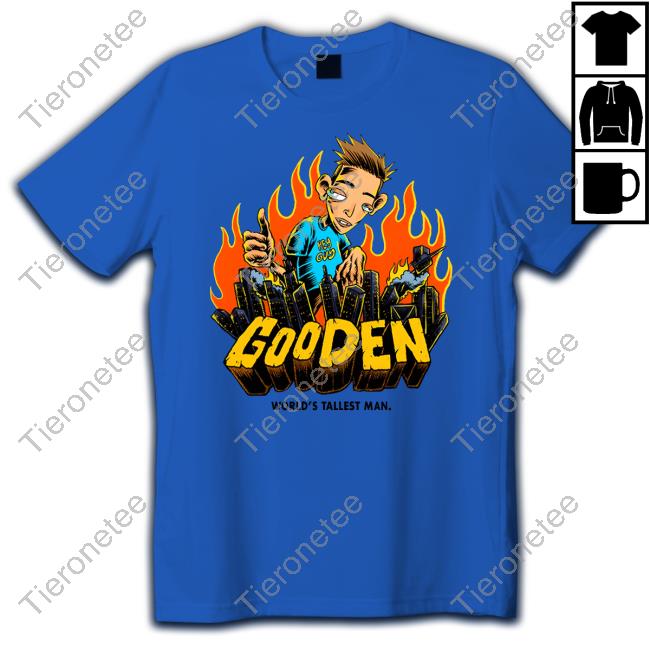Drew Gooden Merch World's Tallest Man T Shirts Drewgoodenshop