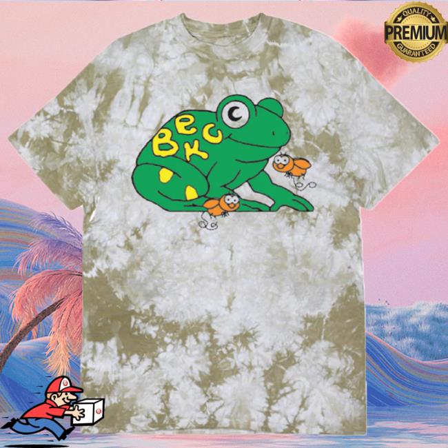 Official Beck Merch Shop Frog New Tee - Crystal Wash