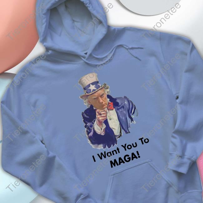 Josh Dunlap ULTRA-MAGA Donald Trump I Want You To MAGA Long Sleeve Tee