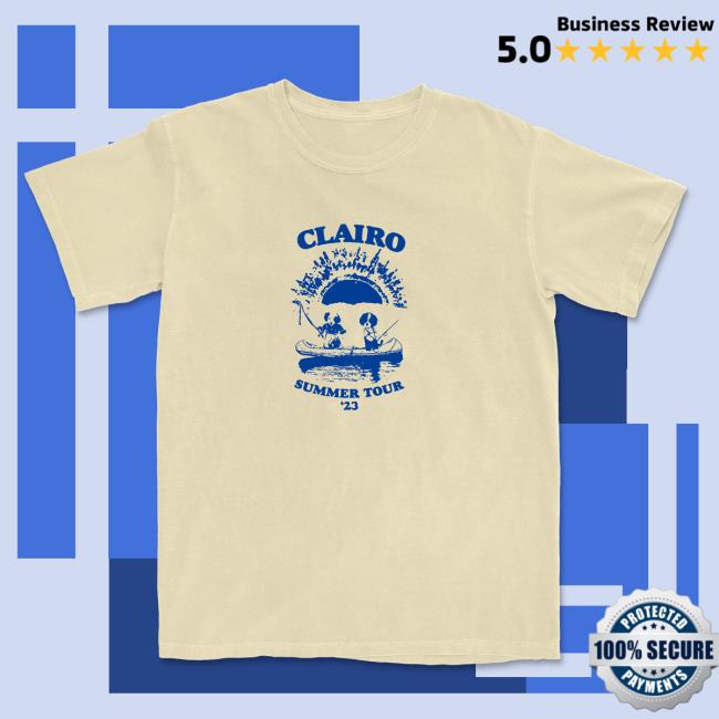 Official Clairo Shop Merch Clairo Tour Natural Shirts
