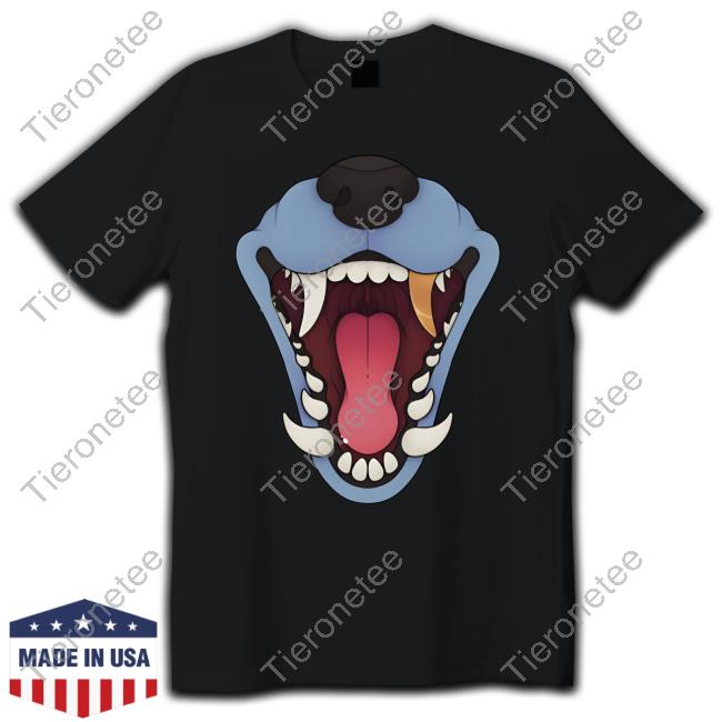 Slosh Dog Blue Maw T Shirt