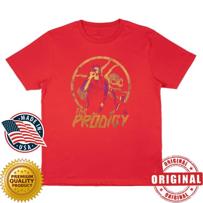 Official The Prodigy Prodigy Attack Mode Photo Tshirt - Red (Mens & Womens Available)