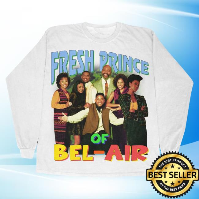 Official Do Not Disturb Clothing Store Shop Dnd By Ferris Fresh Prince Of Bel-Air Long Sleeve Hot Shirt White