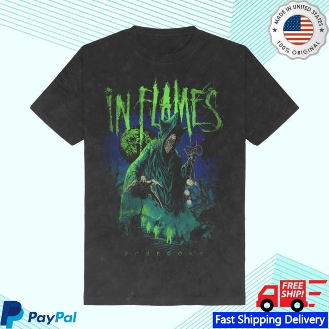 In Flames Foregone Vintage T Shirt In Flames Merch Shop