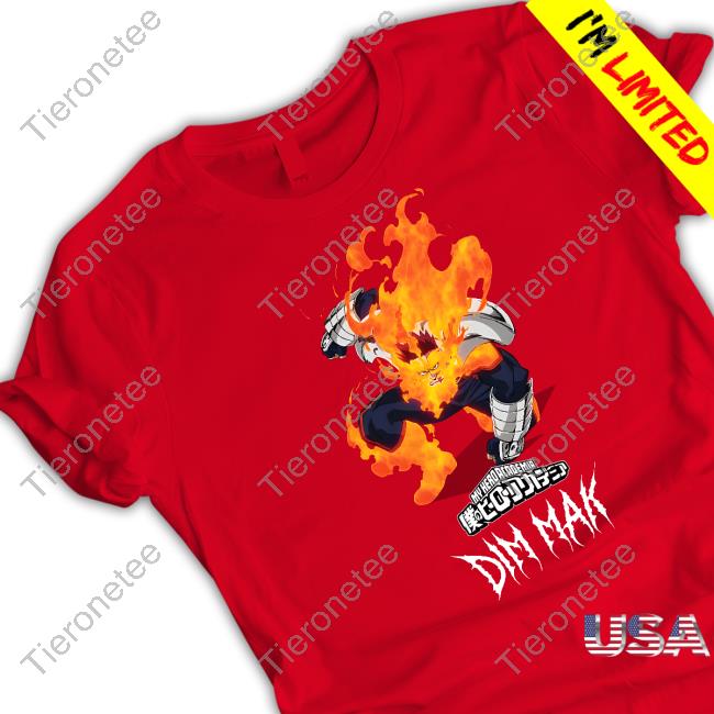 Dim Mak X My Hero Academia Tee