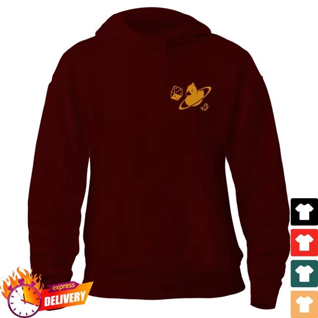 Official Quackity Shop Merch Quackity LNVI Las Nevadas Original Cardinal Hooded Sweatshirt