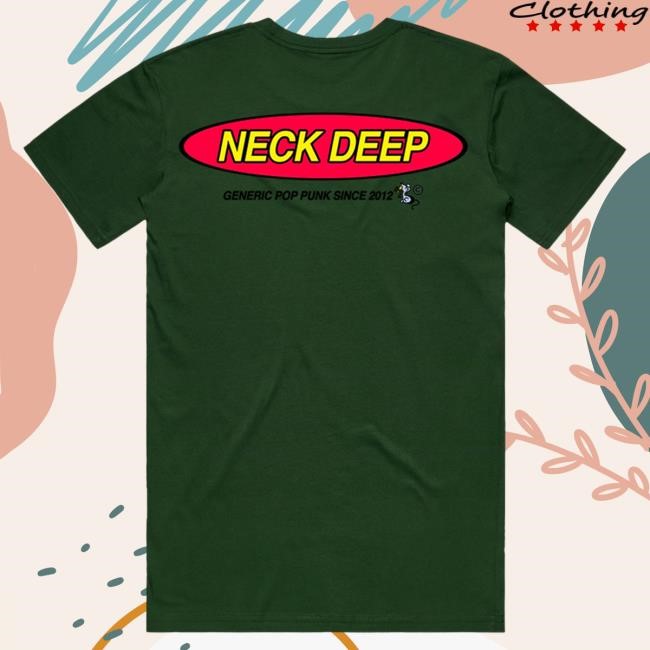 Cat and Mouse Shirts – Forest Green Neck Deep Merch Store Official