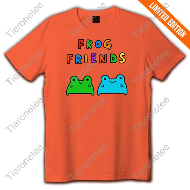 Official Grebcomics Merch Frogcomic Frog Friends Tee