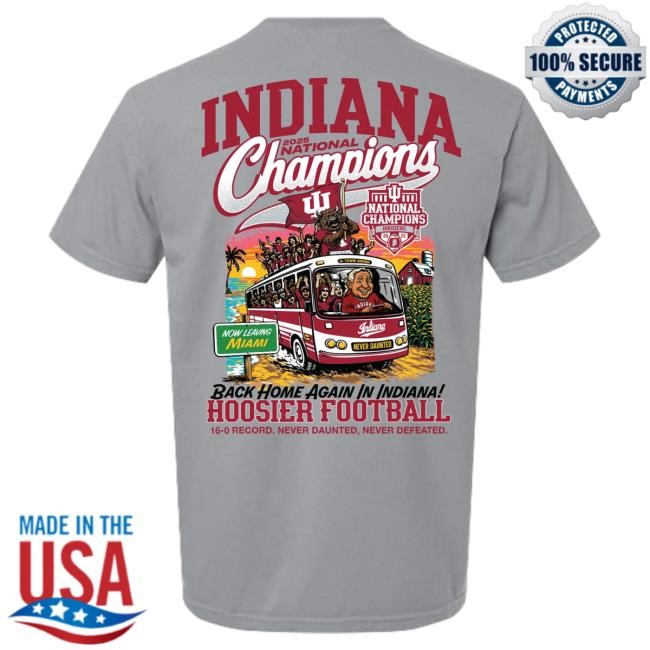Authentic NCAA Basketball Indiana Hoosiers National Champ Top