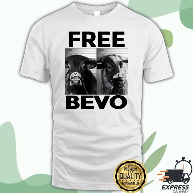 Free Bevo Cow Tee Shirt