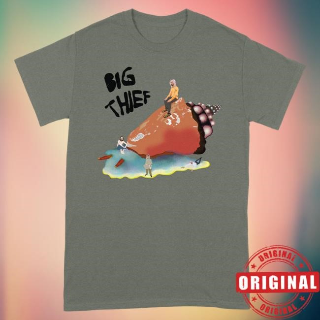 Official Big Thief Merch Store Shop Snail Popover Shirt