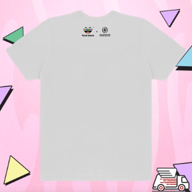 Official Katseye Shop Katseye X Toca Boca White Top Shirt