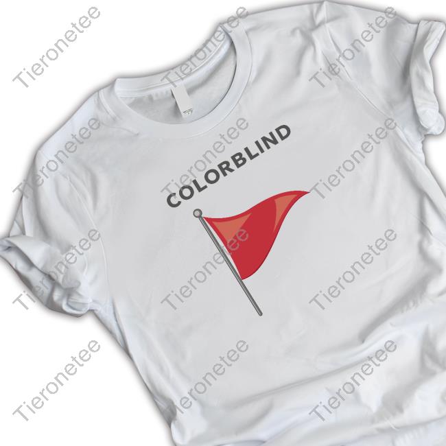 Mario Mirante Merch Red Flag Colorblind Shirt New