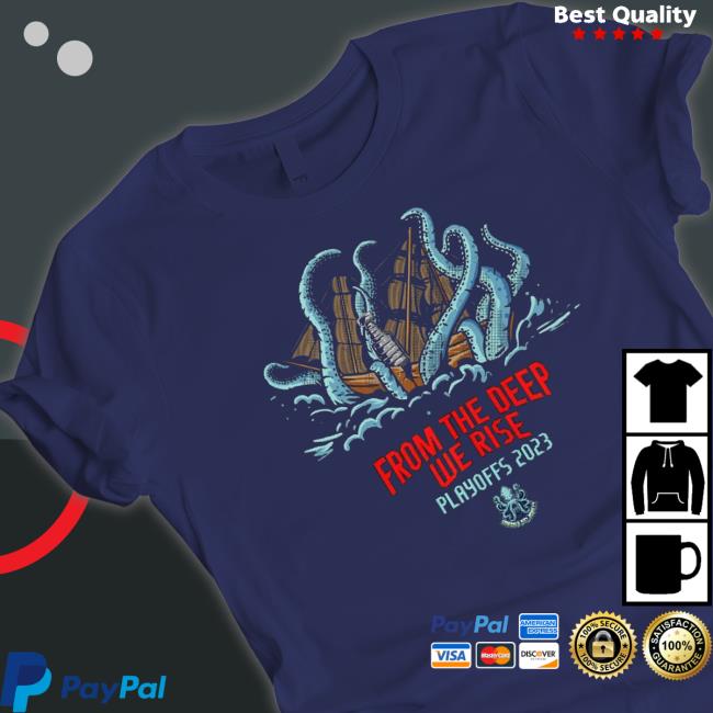 Official From The Deep We Rise 2023 Playoffs Tee