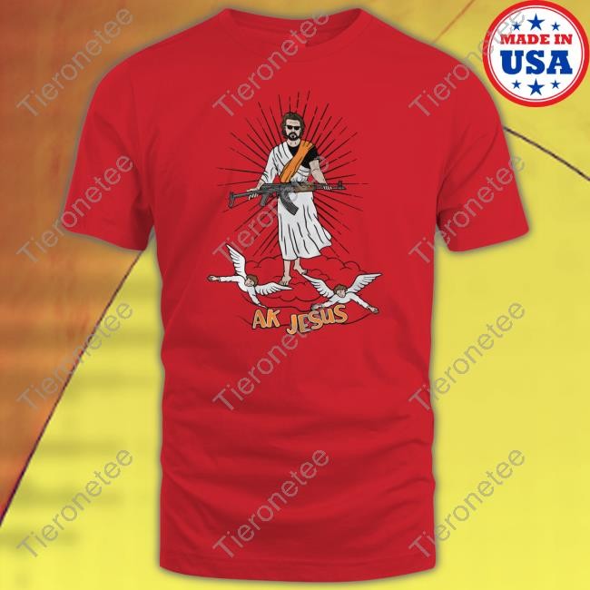 Official Ak Guy Merch Ak Jesus T Shirt Grey Ak Jesus T Shirt Ak Guy Merch