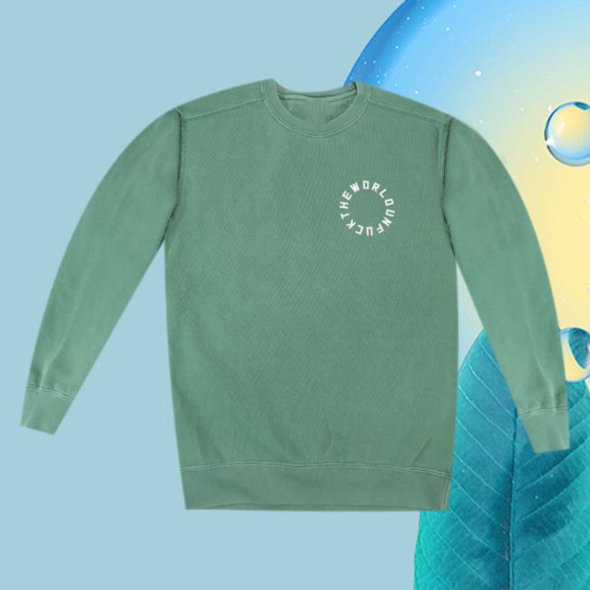 Official Hello Merch Angel Olsen Unfucktheworld Green T Shirt AngelOlsen HelloMerch