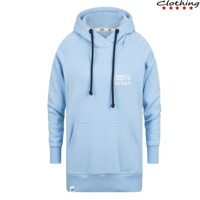 Bluza Baby Blue Kangur Hoodie Sweatshirt