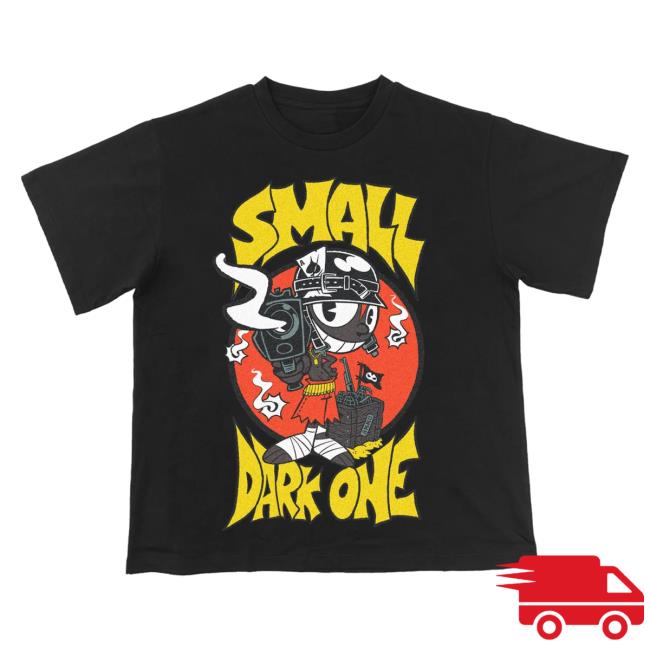 Official Lil Darkie Merch Small Dark One Store Gunsmoke Shirt New LilDarkie Smalldarkone