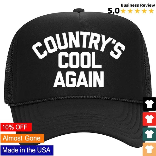 Official Lainey Wilson Merch Store Lainey Wilson Country's Cool Again Logo Hat Lainey Wilson Clothing Shop LaineyWilson