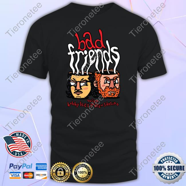 Official Bad Friends Merch Mugheads With Bobby Lee & Andrew Santino Hoodie