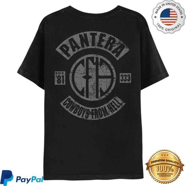 Official Taylor Acorn Merch Cowboys From Hell Patch Look Shirts