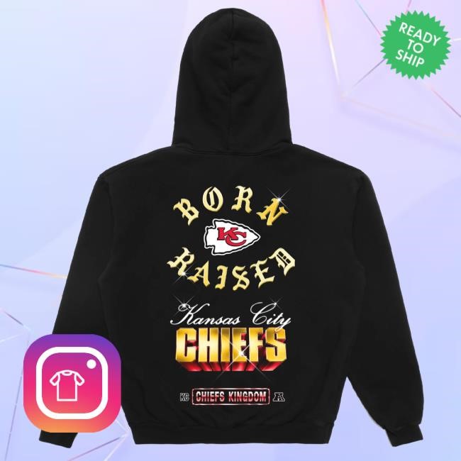 Born X Raised + Chiefs Chrome Rocker New T-Shirt