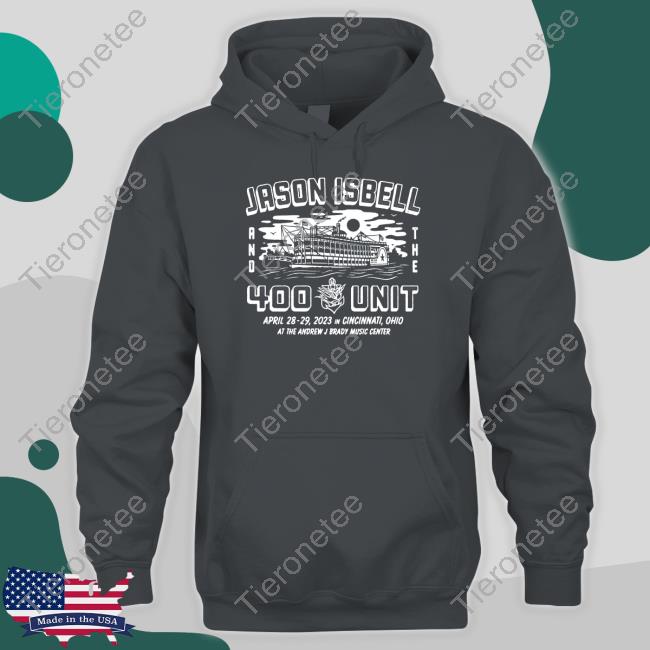 Official Jason Isbell And The 400 Unit Andrew J Brady Tee Shirt