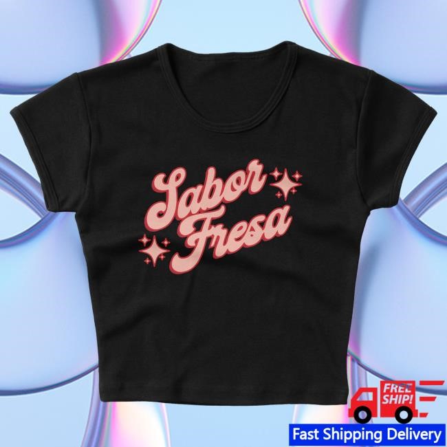 Fuerza Regida Script Fresa - Black Baby T Shirt | Fuerza Regida Merch Store Official