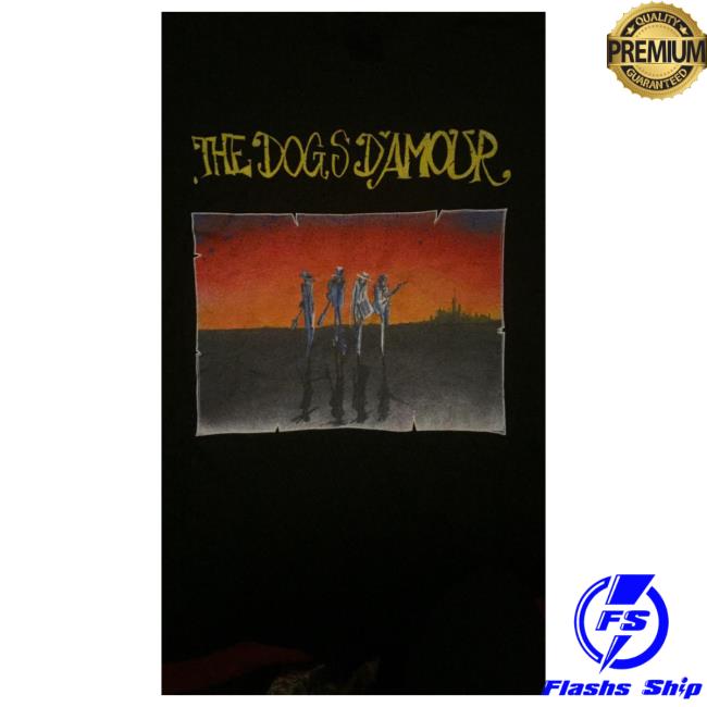 Official Tyla Store The Dogs D’Amour – 2013 Tour Tee (black)