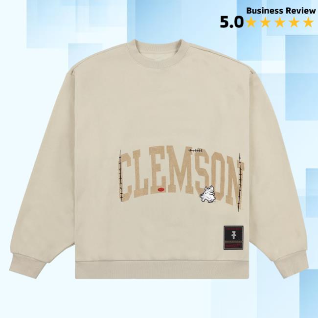 Official Travis Scott Utopia Merch Store CJ X M&N X CLEMSON UNIVERSITY Attractive Hoodie Travis Scott Apparel Clothing TravisScott