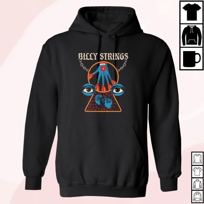 Official Billy Strings Merch Store Shop Chains Hoodie (Ryan Dunn)