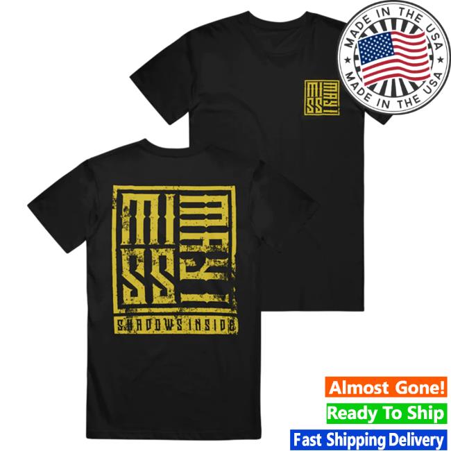 Official Merch Now Now Miss May I Shadow Box Black Shirts MerchNow