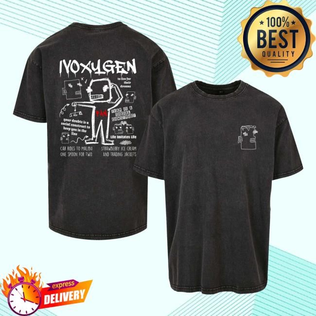 FAN Oversize Washed Tee IVOXYGEN Merch Store