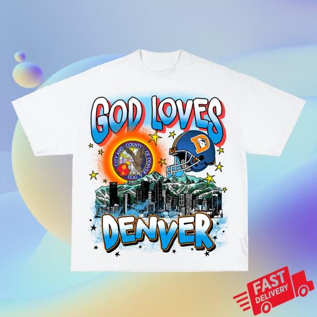 Prayed Up Apparel Pr^yed God Loves Denver Unisex Tee