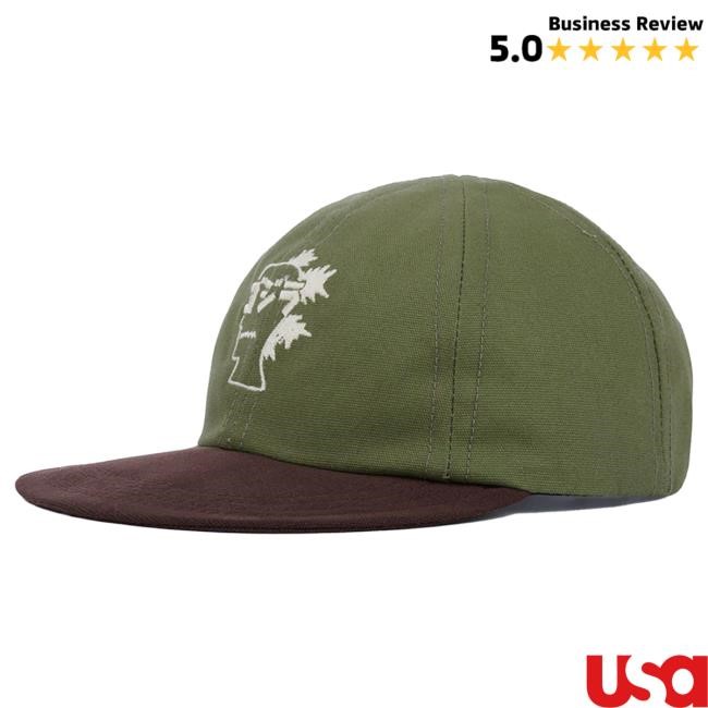 Official Brain Dead x Godzilla Engineer Hat - Olive