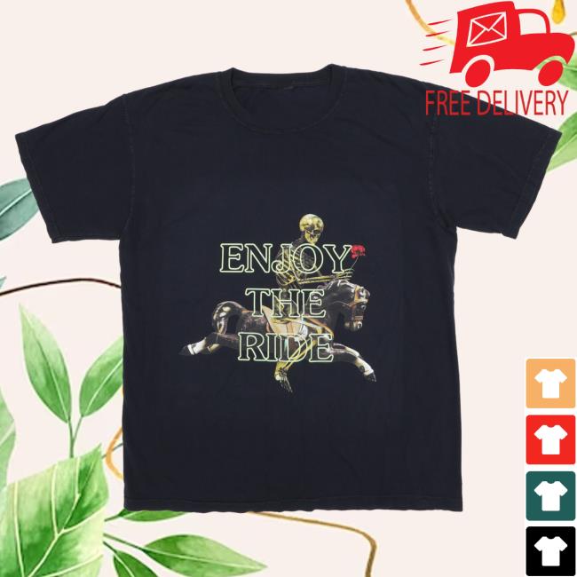Official Travis Scott Merch Store Travis Scott Enjoy The Ride Glow Shirt 2023 Black TravisScott Shop