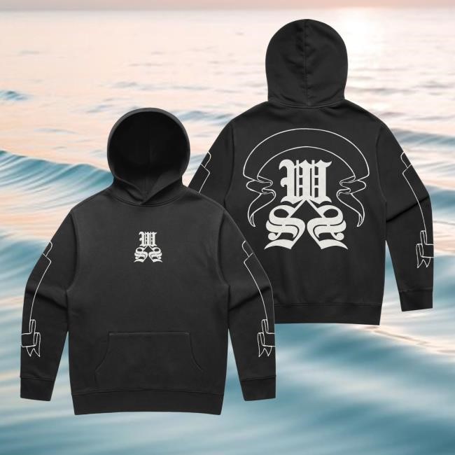 Banner Pullover Hoodie While She Sleeps Official Store