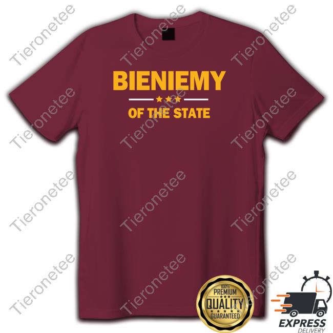 Official Dingeas Merch Washington Commanders Bieniemy Of The State Tee Shirt