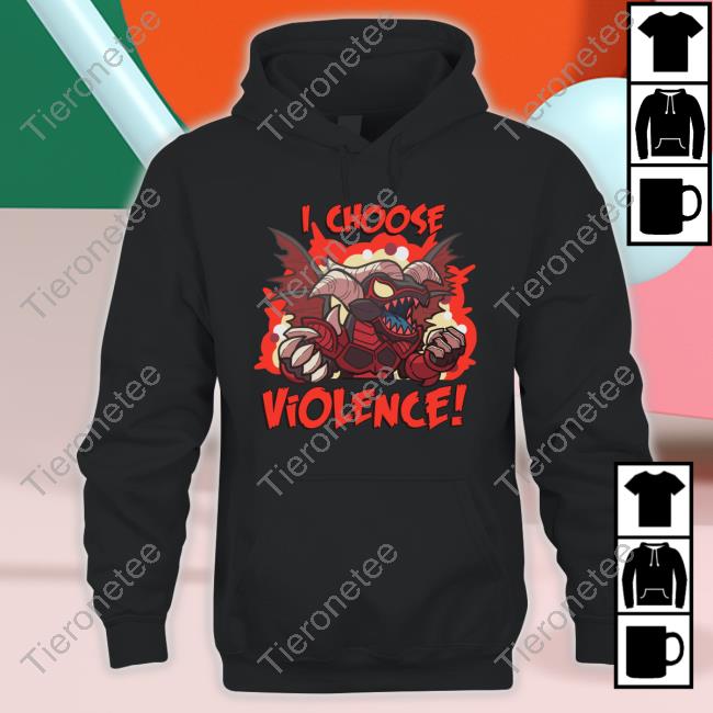 Official I Choose Violence Red Dragon Archfiend T Shirt