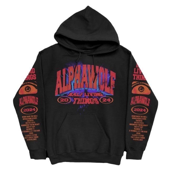 Official Alpha Wolf Merch Store Half Living Things- New Hoodie — Alpha Wolf