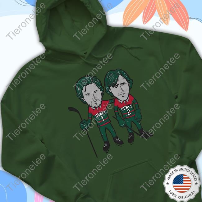 Sotastick Minnesota Wild Sotastick Meet The Deweys Hooded Sweatshirt