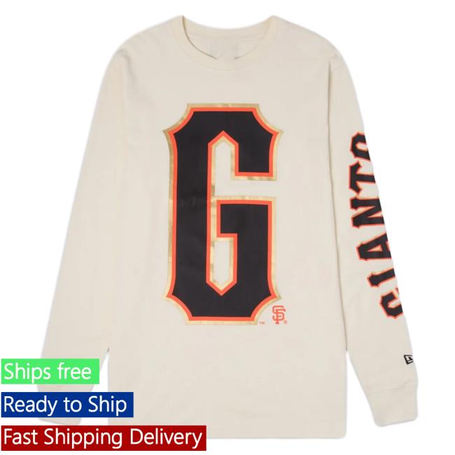 Official New Era Merch San Francisco Giants Retro City Sweatshirt